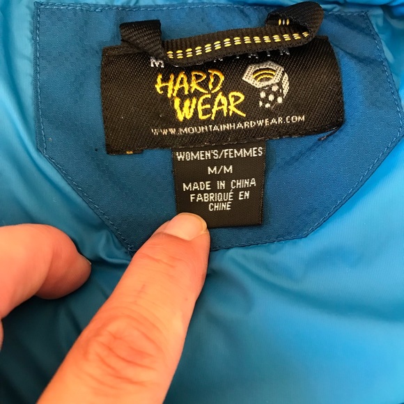 Mountain Hardwear size medium down puffer winter jacket - Picture 15 of 16